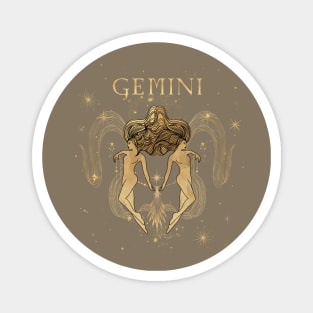 Gemini zodiac sign Magnet